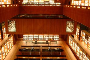 Sala de lectura del museo Reina Sofía